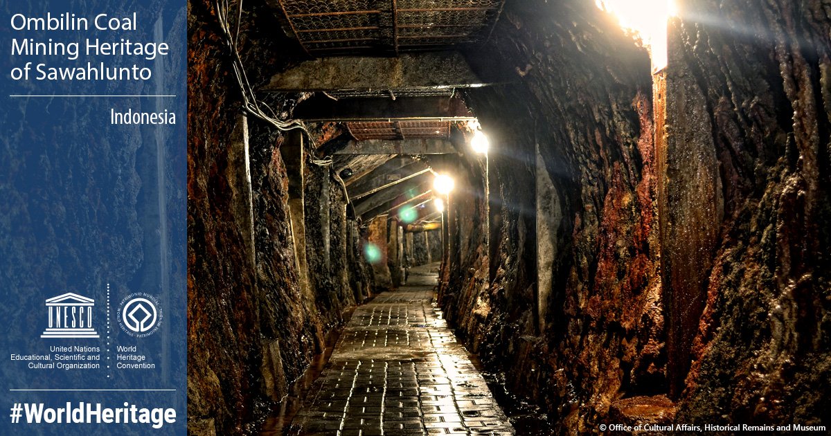 🔴 BREAKING

New inscription on <a href="/UNESCO/">UNESCO 🏛️ #Education #Sciences #Culture 🇺🇳</a> #WorldHeritage List: Ombilin Coal Mining Heritage of Sawahlunto, #Indonesia 🇮🇩. Congratulations 👏 

ℹ️on.unesco.org/en43whc #43WHC