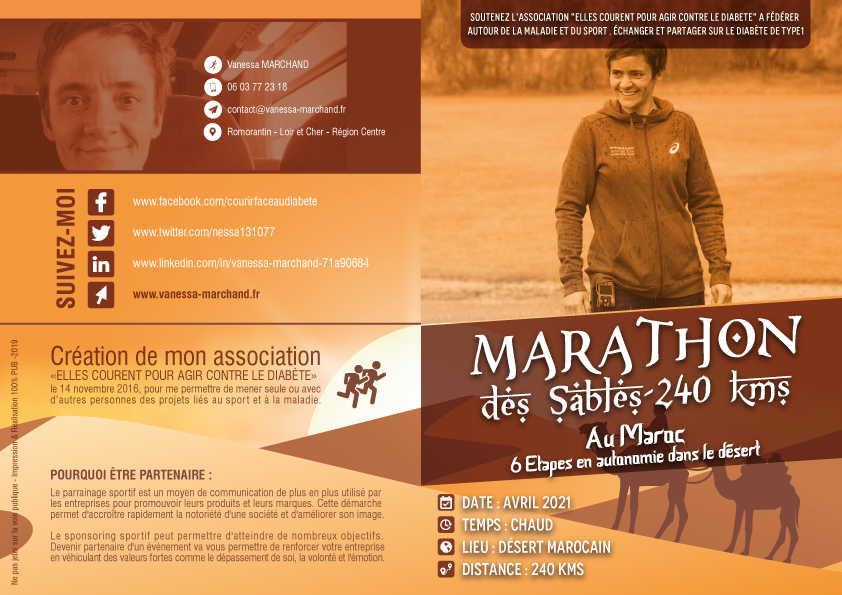 nessa131077's tweet image. Recherche Partenaires, sponsors ,start up ,entreprises pour le marathon des sables #diabetes #DT1 #running #Maroc #désert #marathon Devenir partenaire de cet évènement peut vous permettre de renforcer votre entreprise en véhiculant des valeurs fortes #sologne #challenge #courses