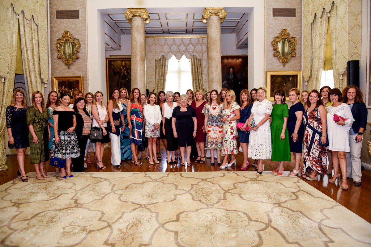 GeorgeVellaMT's tweet photo. In her role as First Lady, my wife Miriam met more business women who have been successful in their career. She invited them to continue contributing to #MCCFF. Without funds #MCCFF would not be able to meet the increasing demands of the less fortunate amongst us. https://t.co/BD70E9hd6r
