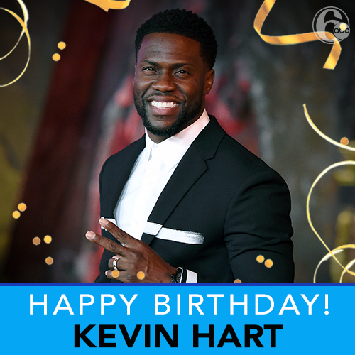  A big happy birthday to comedian and Philly native, Kevin Hart! 