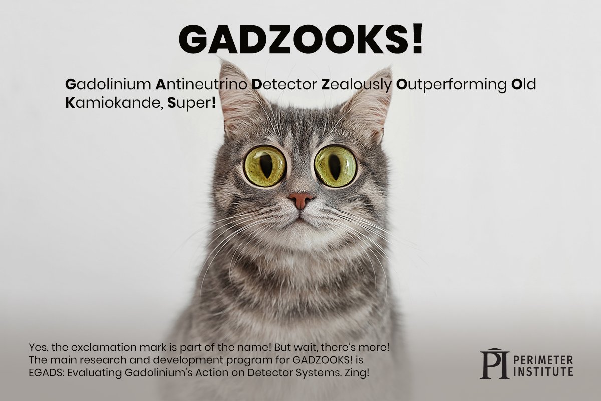 Perimeter's tweet image. In #physics and #astronomy, incredibly complex research is often distilled into borderline ridiculous acronyms. In our latest #SliceOfPI, we share a few of our favourites. What are yours? hubs.ly/H0jFqK10