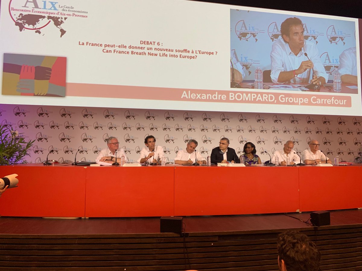 « La transition écologique au service d’un nouvel élan de la construction européenne » @bompard aux #REAix2019 #ActForFood #carrefour