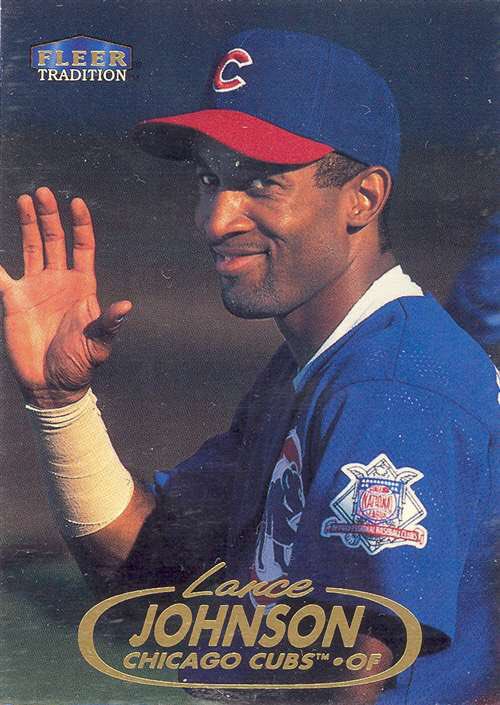 Happy Birthday, Lance Johnson! One Dog played for the Cubs from 1997-1999. 