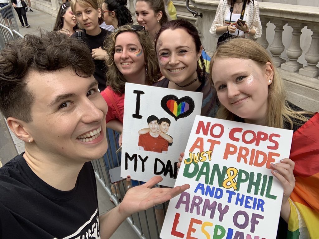   #DanAtPride ALL PICS AND VIDEOS, A THREAD