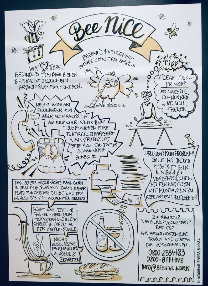 Wenn es egal ist von wo aus du arbeitest. #awayoffice #homeoffice #remotework Gestern #coworking im @beehivework. Ein paar Spielregeln braucht es👇