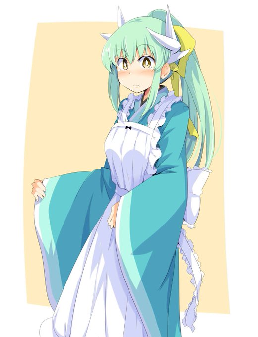 割烹着のtwitterイラスト検索結果