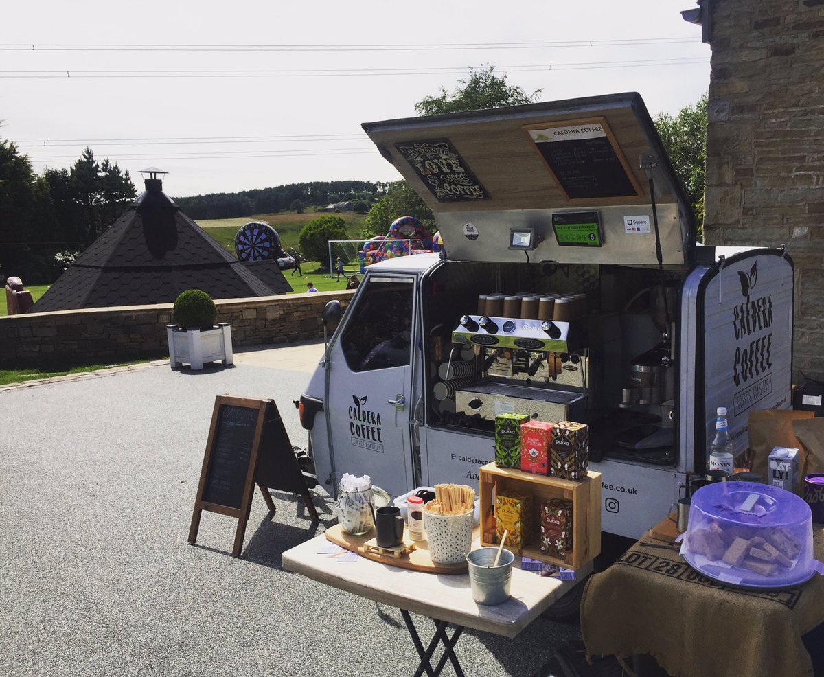 Hawkshaw Hall Corporate event today 
#coffee #coffeeroaster #corporateevents #piaggio #singleorigin #Espresso #latte #flatwhite #events #Festivals