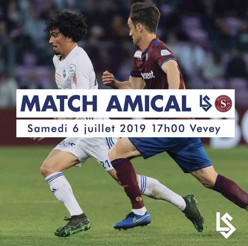 lausanne_sport's tweet photo. JOUR DE MATCH !
En fin d'après-midi, le LS affronte le @ServetteFC à 17h à Vevey. 
#AllezLausanne #LSSFC https://t.co/cTwiBl4dcU