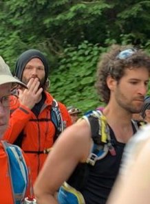 SweetMind's tweet image. 8 hour drive...was freaking worth it. Cheering for our boy @jarpad thx for your time #spnfamily #VerbierMarathon