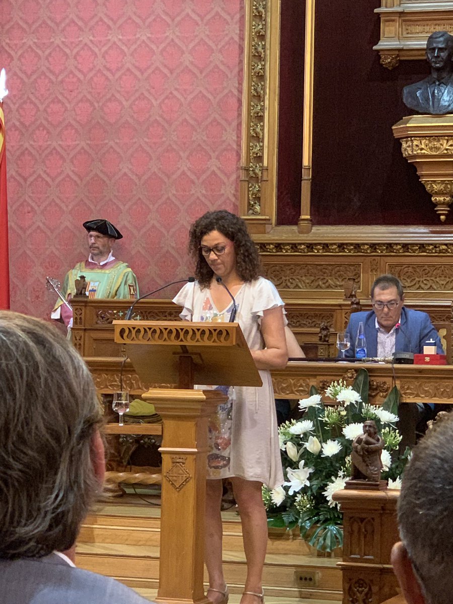 Comença l’exposició del programa de govern per al @ConsellMca la candidata a la presidència <a href="/CatalinaClader1/">Catalina Cladera i Crespí</a> , amb un eix clar, continuar i aprofundir en polítiques de progrés a #Mallorca