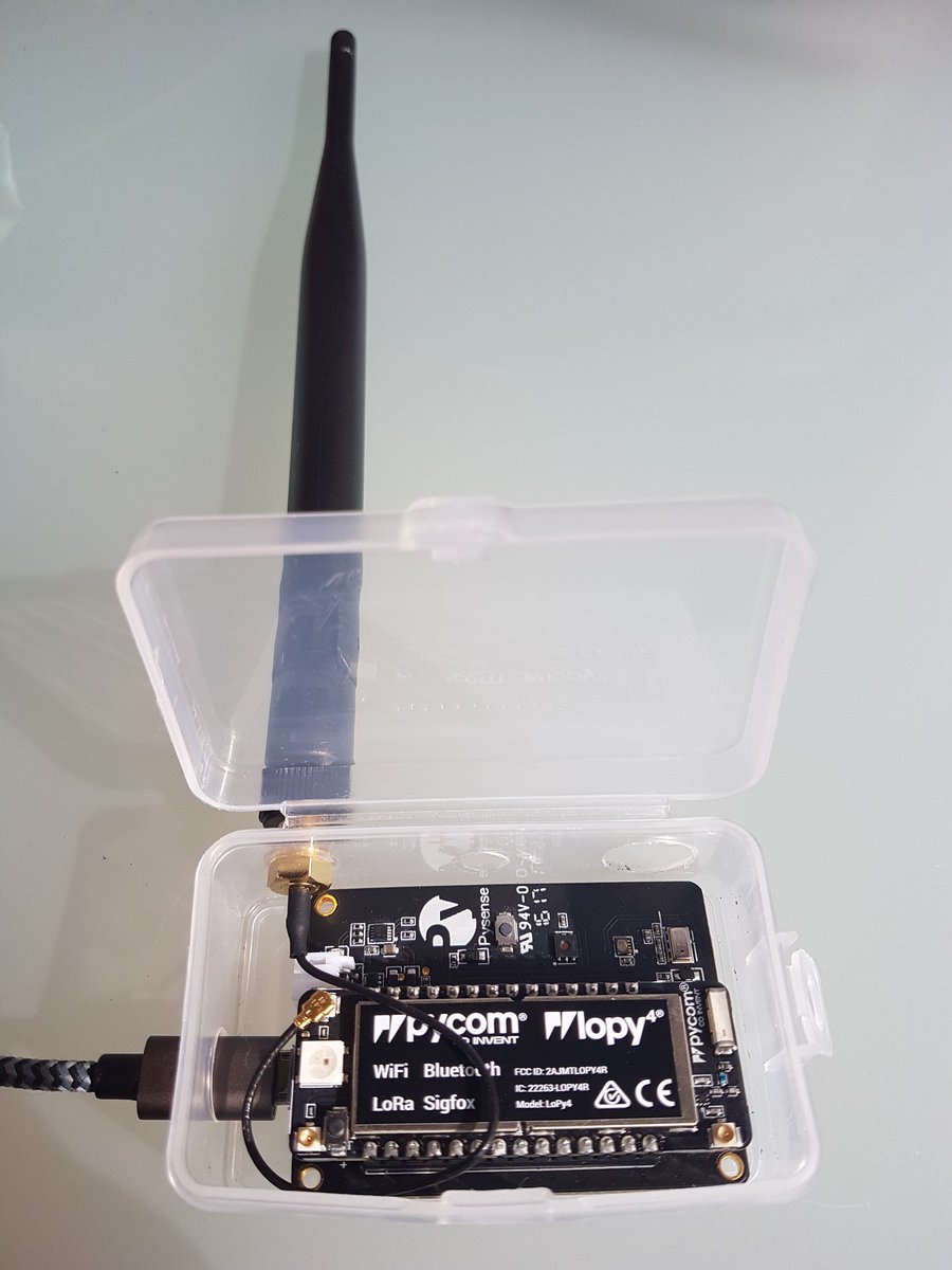 moifdz's tweet image. Nodo modo ABP @thethingsntwrk con alguno de los sensores de #pysense y #Lopy4 de @pycomIOT Gracias a los tutoriales de @CoreElecAU #iot #ttn #lora
#LoRaWAN

Toda la información en:

github.com/makers-bierzo/…