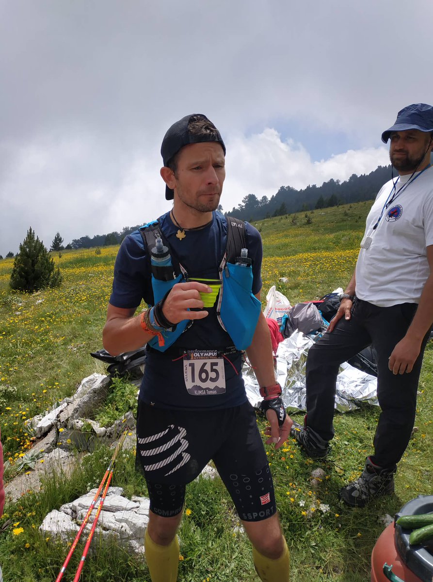 'The race is super!' Tomas Klimsa [CZE] who was 3rd at Livadaki CP-15 [K-78]