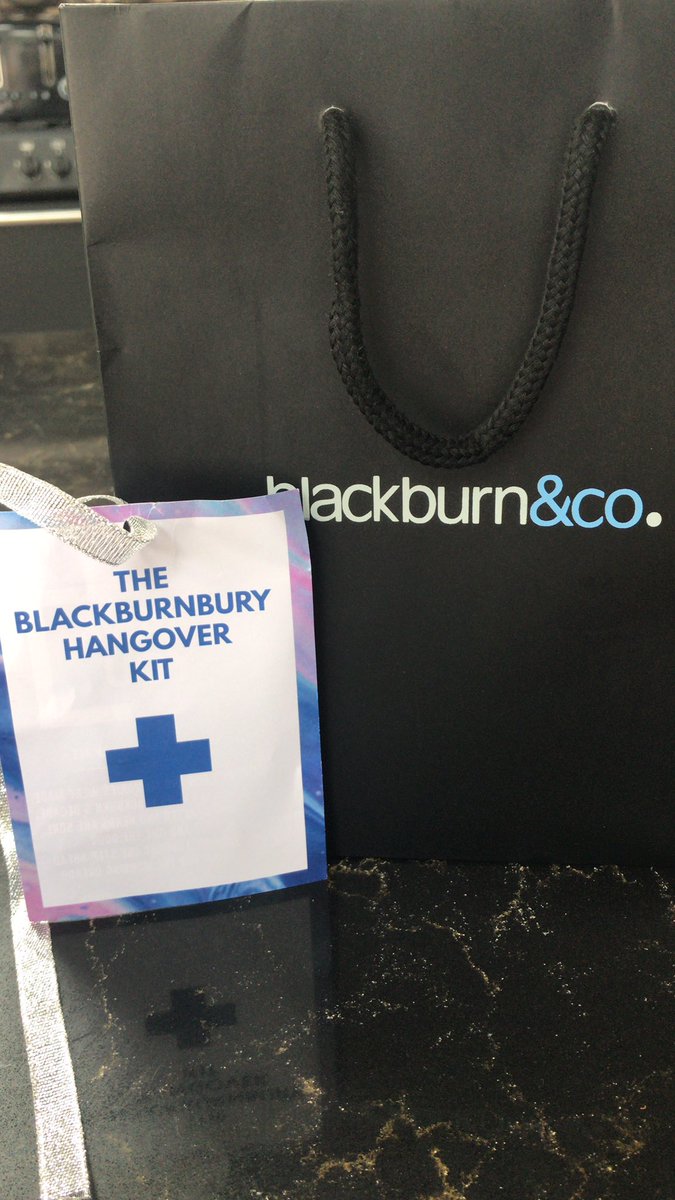 What a gift from #BLACKBURNBURY evening! Be tough to top that for a anniversary party @Blackburn_Co