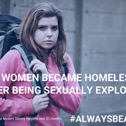 SaferPoole's tweet photo. Homeless people are recruited into labour exploitation, sexual exploitation, domestic servitude and forced begging. Find out how to #spotthesigns here https://t.co/qecrC3gXbY #AlwaysBeAware https://t.co/T3PaGbDgFR