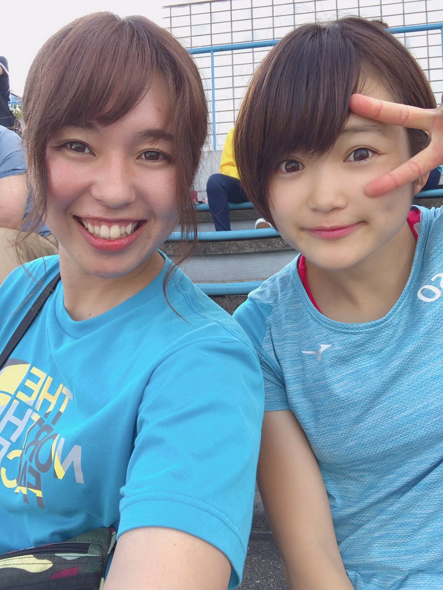 山中日菜美 滋賀県選手権で地元に帰ってきました ひとまず やっとこさの記録で滋賀パワーを感じました 久しぶりに会う人沢山でめっちゃ嬉しかったです また頑張ります