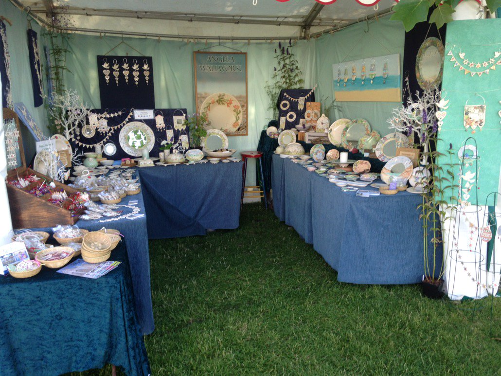 Exeter craft festival .. last day today. Find me <a href="/QuayPresents/">Quay Presents</a>