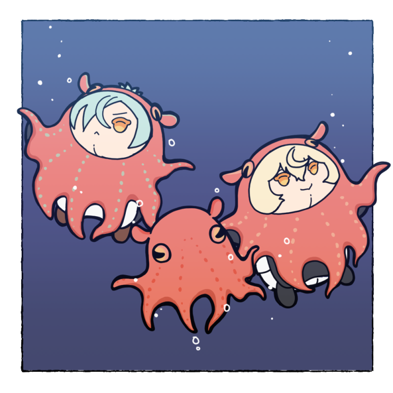 メンダコともち。 