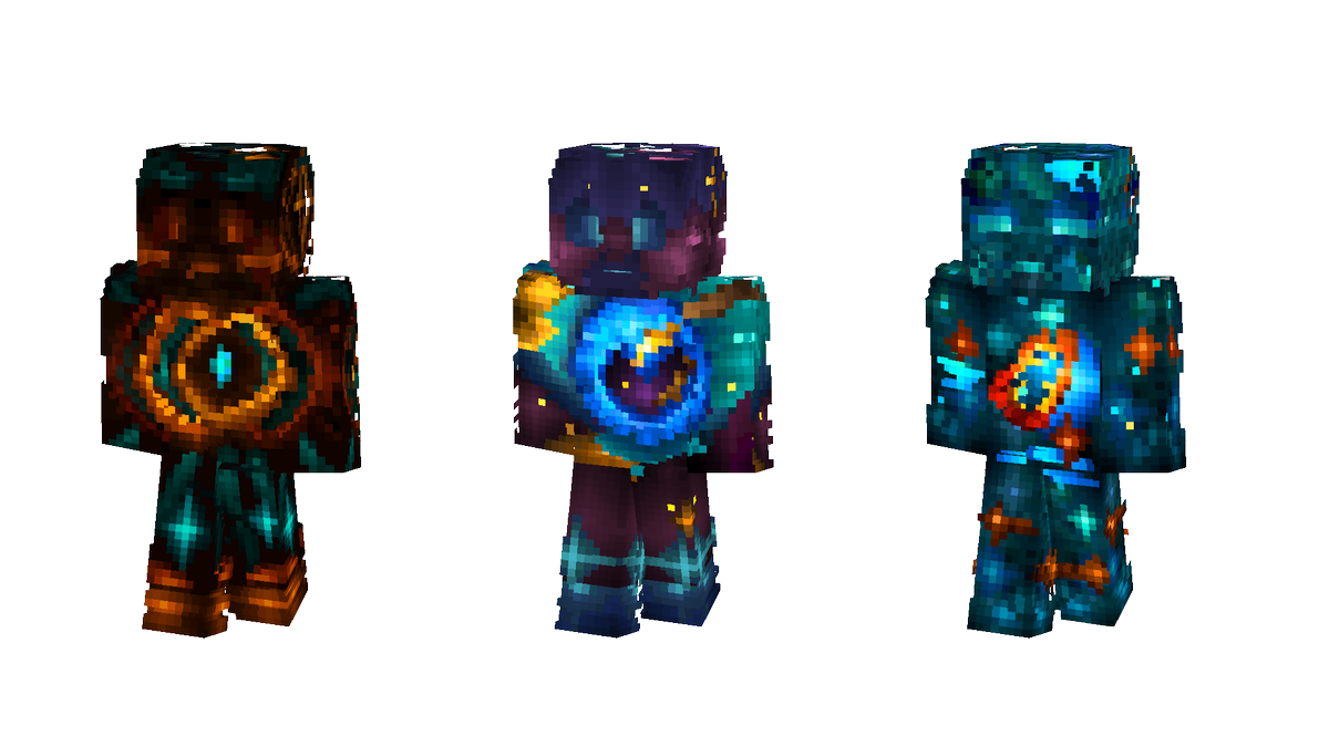 CraftLins's tweet photo. Check out our latest Nebula Skin pack on #Minecraftmarketplace ! 2 out of 15 are free for you to equip! Merge with the Nebula as one! @Minecraft #minecraft #minecraftskin
https://t.co/Kt1DB6d1fk https://t.co/r9B76Qc6z7