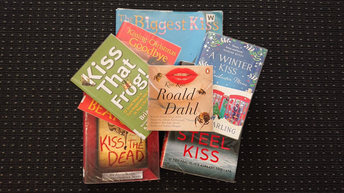 Apparently it's International Kissing Day! We have all kinds of kisses in the library, but sadly you can't get "The Best Kiss" capitadiscovery.co.uk/wandsworth/ite… from us today as it is out on loan... <a href="/UKKissingDay/">National Kissing Day</a>