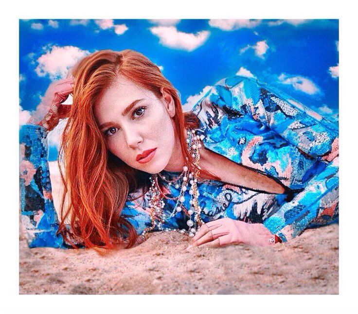 She looks like a beautiful fairytale mermaid   #ElçinSangu