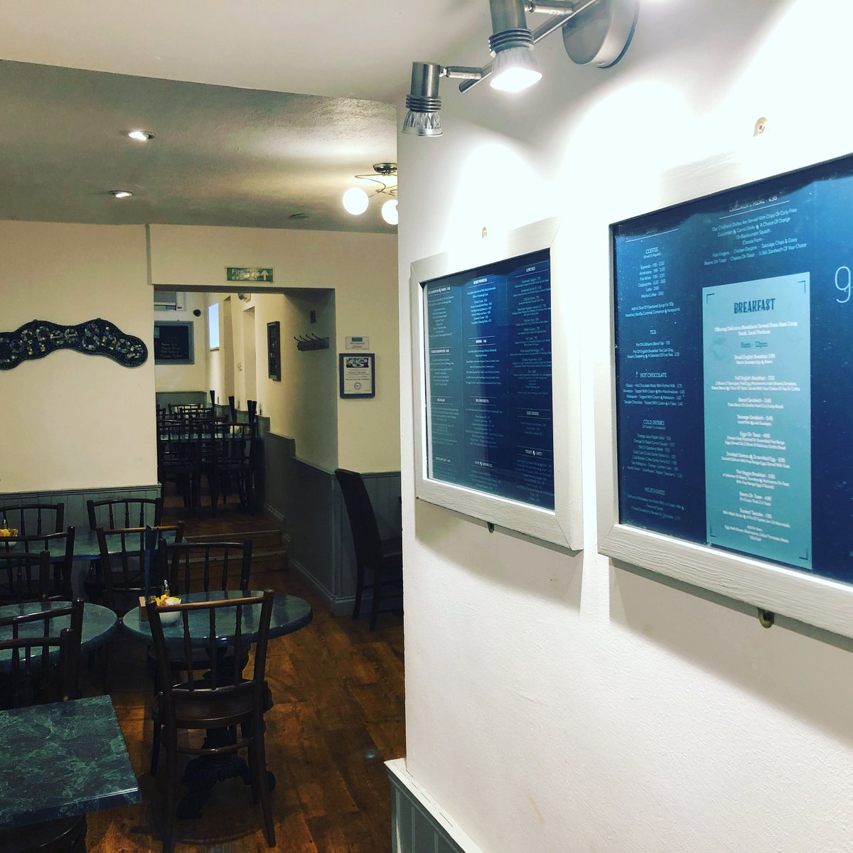 Come on in out the rain and enjoy a delicious homemade lunch. Serving until 4pm #lunchmenu #snacks #treats #homemade #delicatessen #oswestry #shropshire #brunch