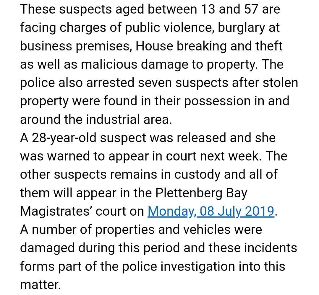 MrCow_man's tweet photo. The number of arrests in connection with #PlettProtest stands at 81 #sabcnews https://t.co/mn2kpsRBMW