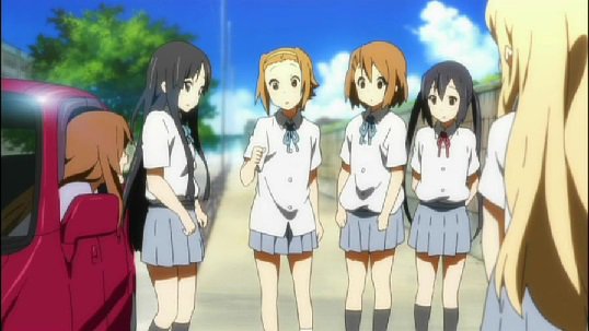 Exciteartsailor S 今日はアニメ鑑賞に けいおん 暑い を見ました これで夏の嫌らしさがよくわかりました O