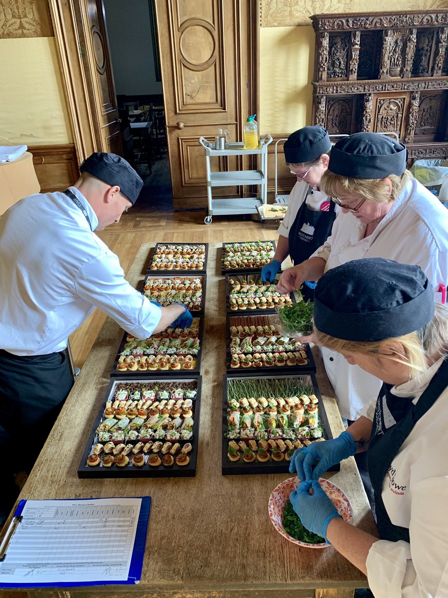The team are hard at work making sure everything is perfect for <a href="/WestonbirtSch/">Westonbirt School</a> Speech Day <a href="/HolroydHowe/">Holroyd Howe</a>