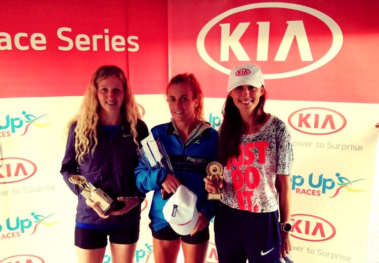 raceseries23's tweet photo. Michelle Finn, Mary Mulhare &amp; Sinead O’Connor take top 3 spots in round 6 of the #kiaraceseries #roscommon10mile. Course record breaking time of 58:47 for Michelle. https://t.co/qxDe8eV10c