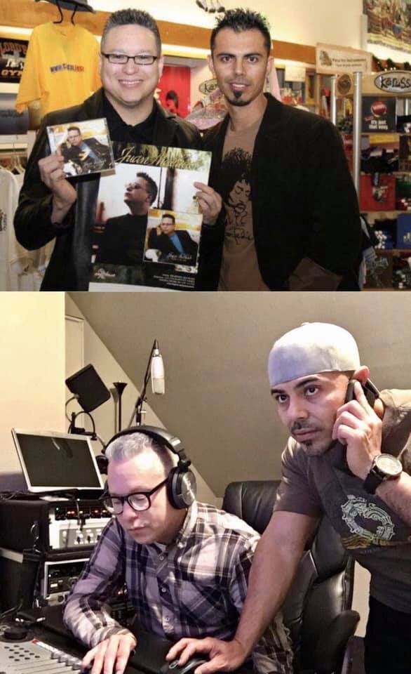 BishopJMachado's tweet image. Diferencia de 8 años... 
foto de arriba: promocionando #LlegasAMiVida en el año del 2012.
Foto de abajo: grabando voces para #Decisión en 2019.
Definitivamente Dios ha sido Fiel!!

#MúsicaConPropósito 
#AriasRec @rec_arias