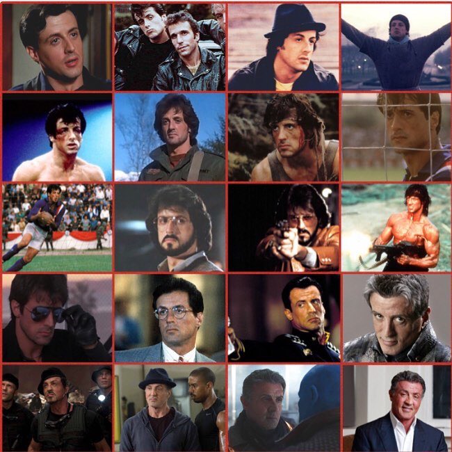 Happy Birthday to the greatest 80s Action Hero, Sylvester Stallone who is 73 today 