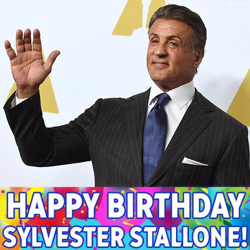 Happy birthday to the \"Italian Stallion,\" Sylvester Stallone! 