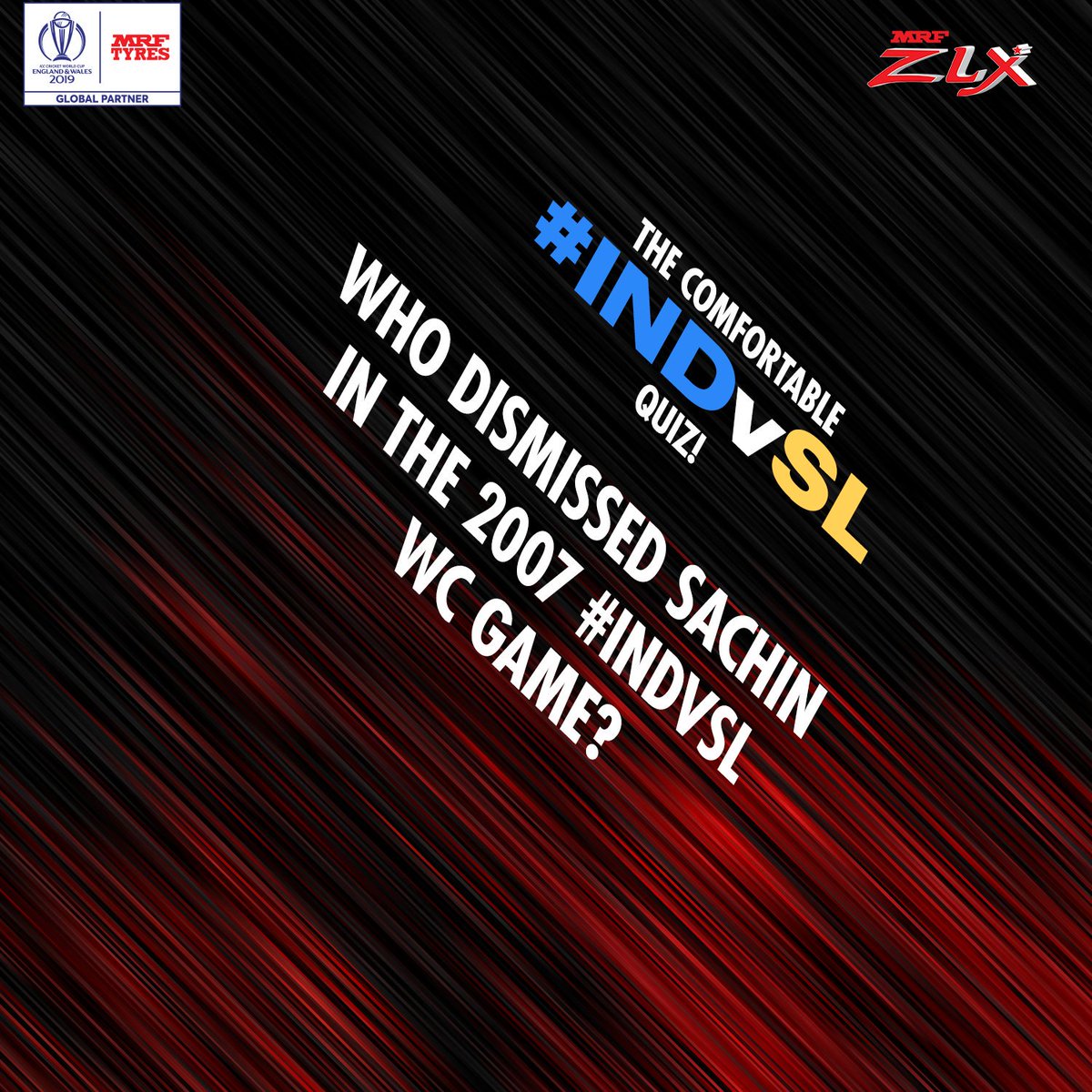 MRFWorldwide's tweet image. Question no.4!

It was a very crucial wicket at that stage of the game. 

To be eligible to win:
-Answer with #RideAlongWithMRF
-Retweet the question
-Follow us

#INDvSL #CWC19