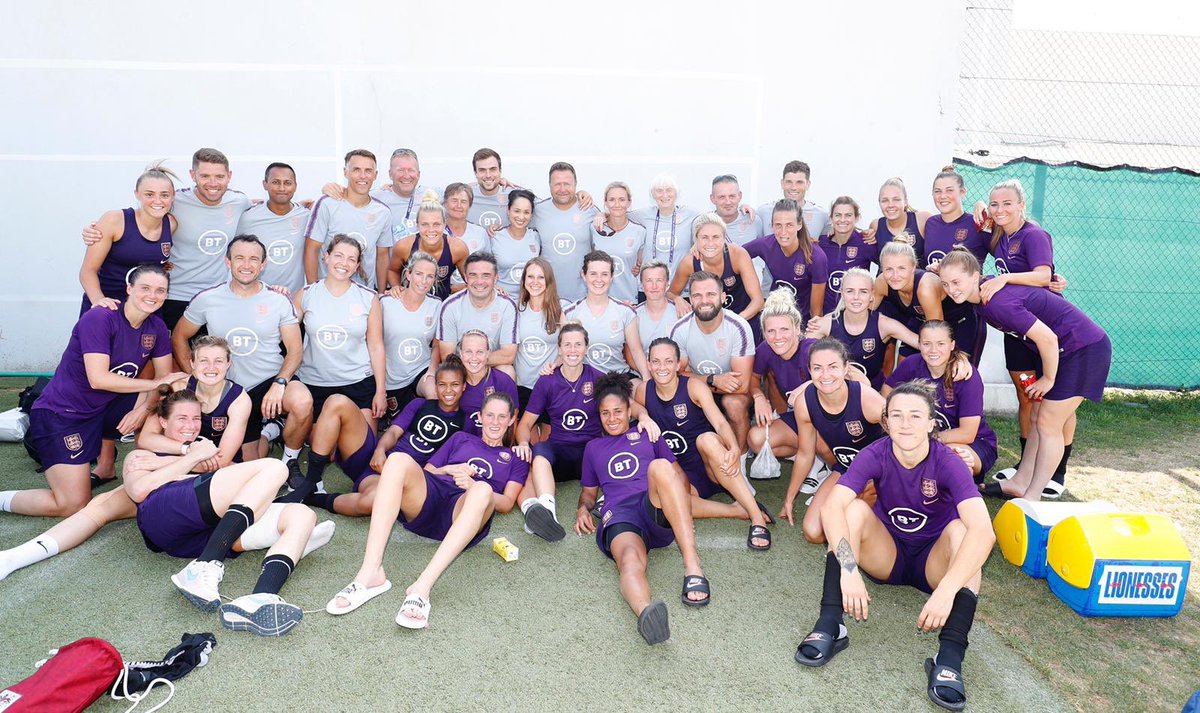 Last game with this legendary group. We are ready. Let’s go to work. #Lionesses #FIFAWomensWorldCup