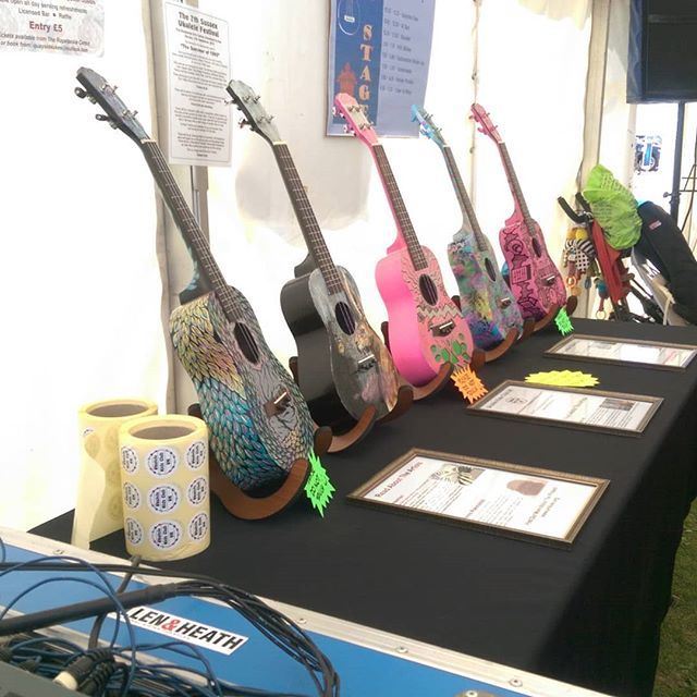 art4uke's tweet photo. It's all go at the Ukulele Stage for @paddleroundthepier 2019! https://t.co/kYesvDs3B8