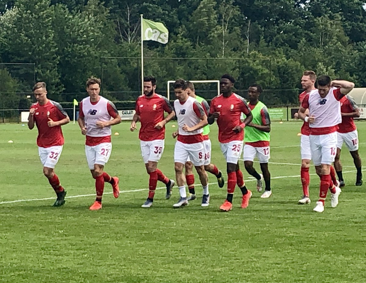 Dans moins de 30 minutes, coup d’envoi du 4ème match amical de préparation des Rouches, contre les Ukrainiens du <a href="/FCO1948/">FC Olexandriуa</a> (FK Oleksandriïa) #stafco