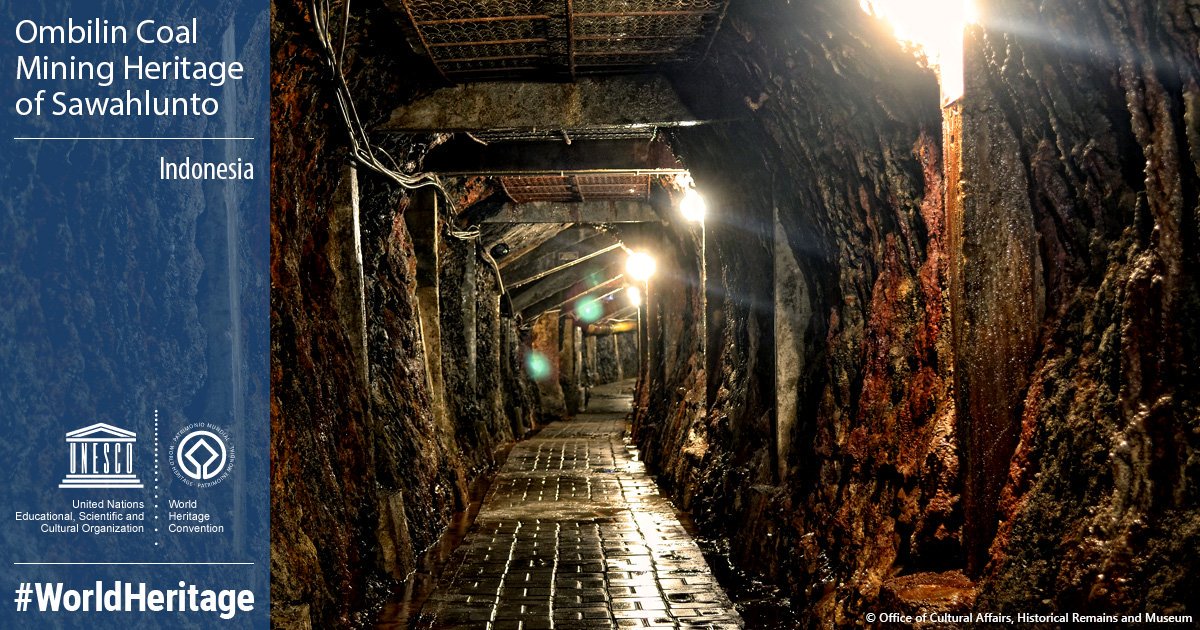 Whc43B's tweet photo. ⚡Live from Azerbaijan🇦🇿

Ombilin Coal Mining Heritage of Sawahlunto, #Indonesia 🇮🇩, just inscribed as @UNESCO #WorldHeritage site ☀️

#43WHC #43WHCBAKU #WorldHeritage #Baku #Azerbaijan https://t.co/nnDkA8TqQ5