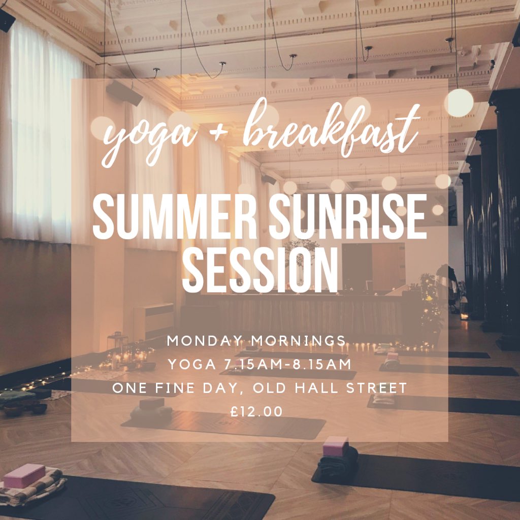 RISING // We’re very excited to announce that from Monday 8th July, we will be collaborating @frankandi to bring something special to your Monday morning routine. For info and tickets, please follow the link: frankandi.com/book-online/th…🧘‍♀️☕️🍴 #yoga #wellness #setupforsuccess