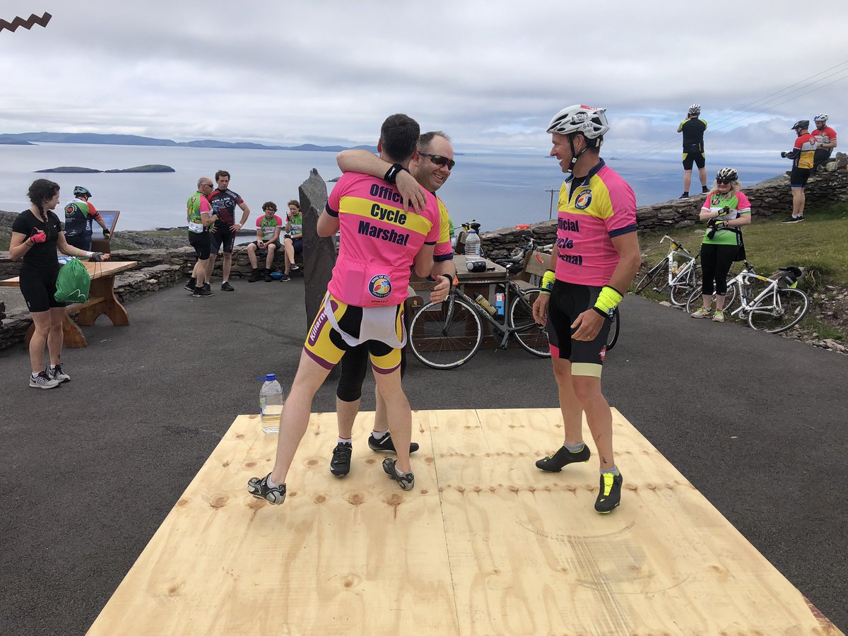 antobutch's tweet photo. Lords of the Dance π Marshalsinfullswing. What a day for it. #wildatlanticway #Roc2019 #ExperienceTheFeeling #RingofKerryCycle #triangledance @RingOKerryCycle #Rok2019 @Failte_Ireland @coomakiste https://t.co/YGMVSU8mSH