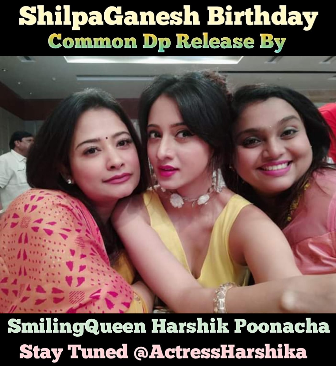 GaneshTrends's tweet photo. @ShilpaaGanesh Birthday CDP Release By SmilingQueen @actressharshika  😍

CDP at Release 11/07/2019 6PM Harshik Ponanna Official Twitter Account.

Get Ready Folks🔥

#GaneshTrends 😍 https://t.co/xcvRaF59NF