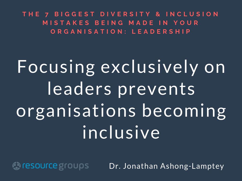 resourcegroups's tweet photo. If organisations fail to directly engage with those on the margins 

it’s going to lead to more of the same

underrepresentation, high turnover, low levels of promotion

#diversity #inclusion #leaders #biggestmistakes 

Here’s the link to the full show https://t.co/JEUu3NwalR https://t.co/ByH81PEcce