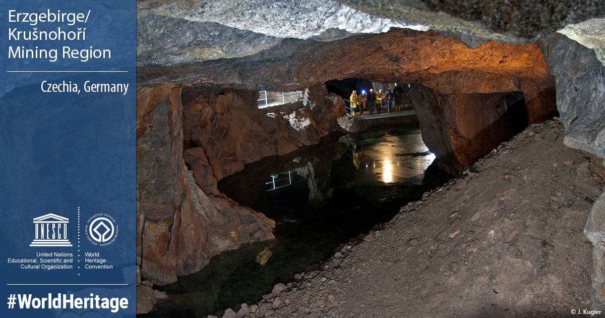 UNESCO's tweet photo. 🔴 BREAKING

New inscription on @UNESCO #WorldHeritage List: The Erzgebirge/Krušnohoří Mining Region, #Czechia 🇨🇿#Germany 🇩🇪. Bravo! 👏

ℹ https://t.co/thV0mwrj0X #43WHC https://t.co/gKa6wu6bsR