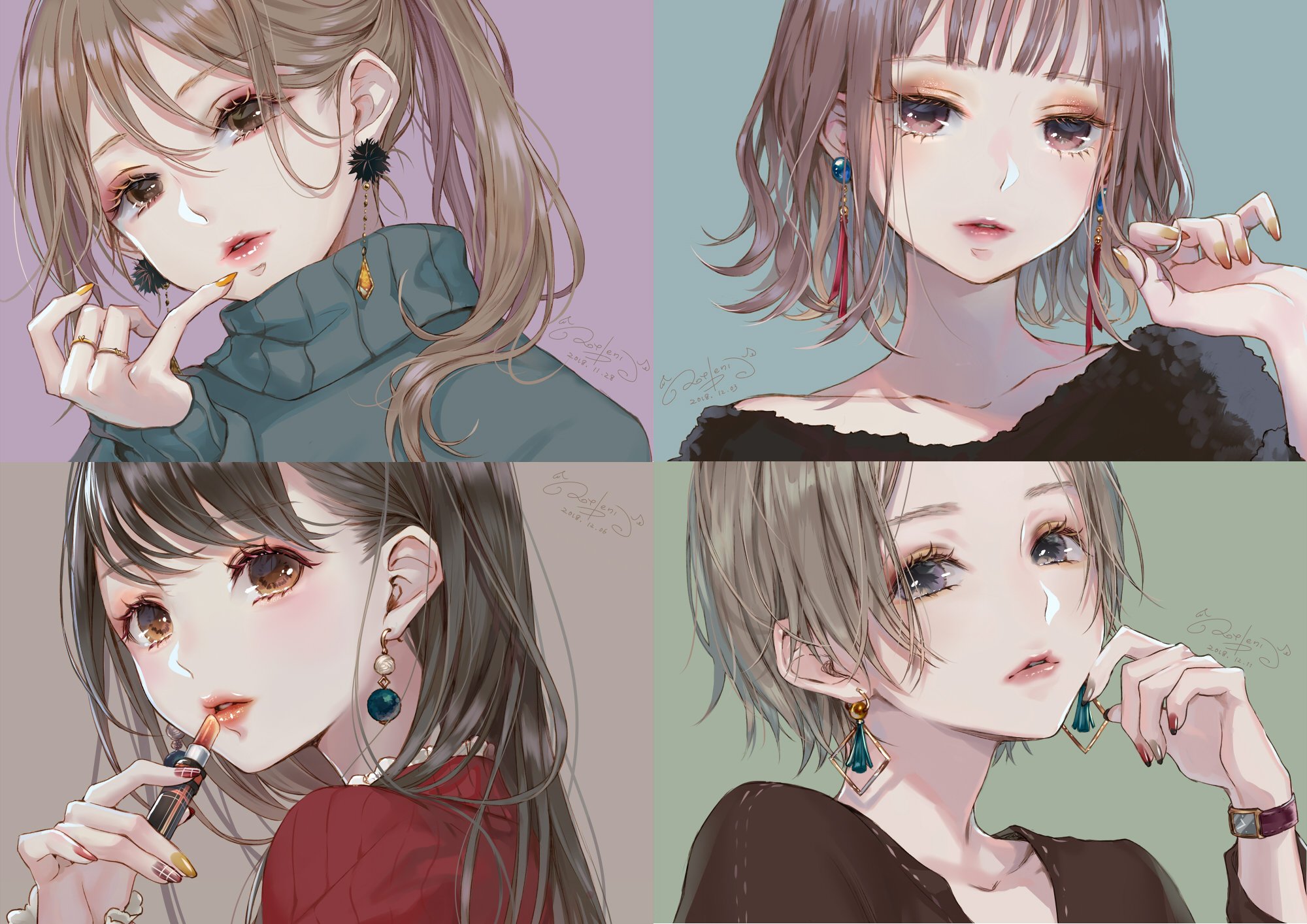 青十紅 初画集 Plus 予約受付開始 メイクやアクセサリーやファッション関連などに携われるお仕事 魅力的な女の子を色んな形で表現するお仕事がしたいです 私はこんな仕事がしたい T Co Xrv4s9vga6 Twitter