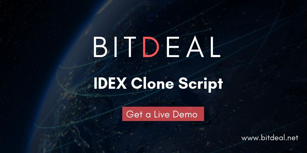 bitdeal001's tweet image. Bitdeal - DEX Clone Script Provider offers IDEX Clone Script to start your own DEX Platform. Feel free to book a demo !!
bit.ly/31N257t
#IDEXclone #DEXScript #Malaysia #Korea #Bitdeal #US