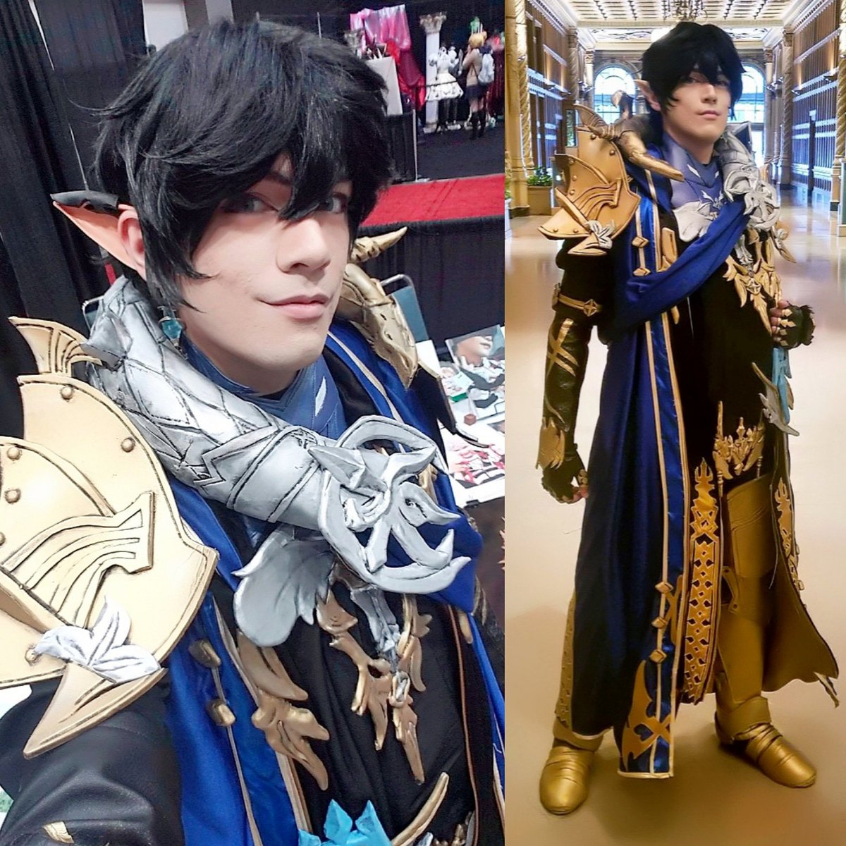 "Ser Aymeric of Ishgard"I am in Aymeric today at my booth in the ...