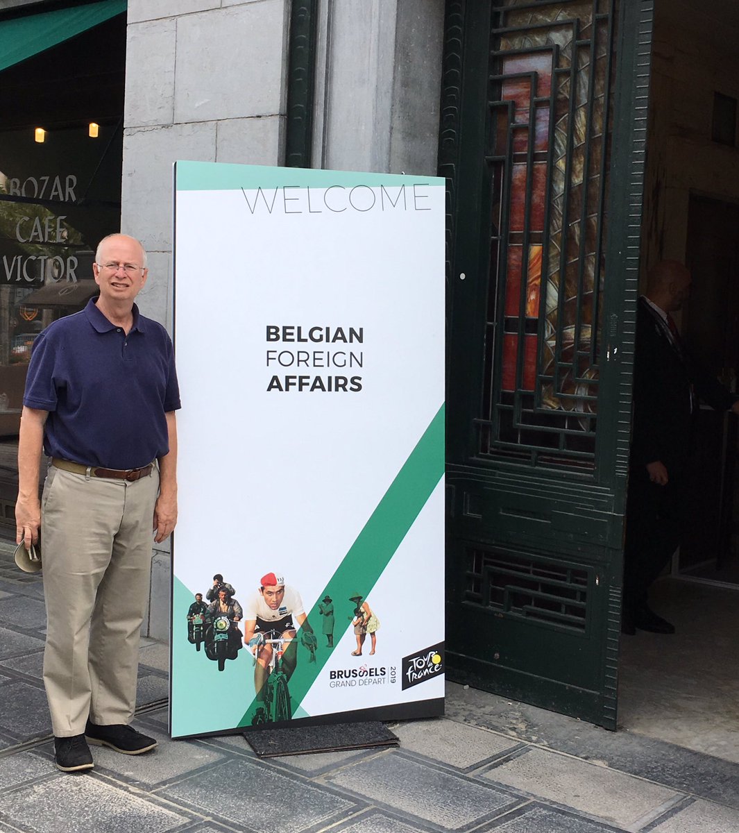 WestWhogov's tweet photo. West Who President visits Belgian Foreign Affairs in Brussels. https://t.co/bHrIEQvcfM https://t.co/9E7PEtD7Nv