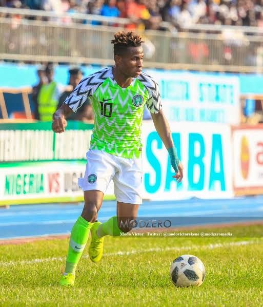 Eyesaymymind's tweet image. Who would you rather start in the next match 

RT for Chukwueze 
Like for Moses Simon #NGACMR