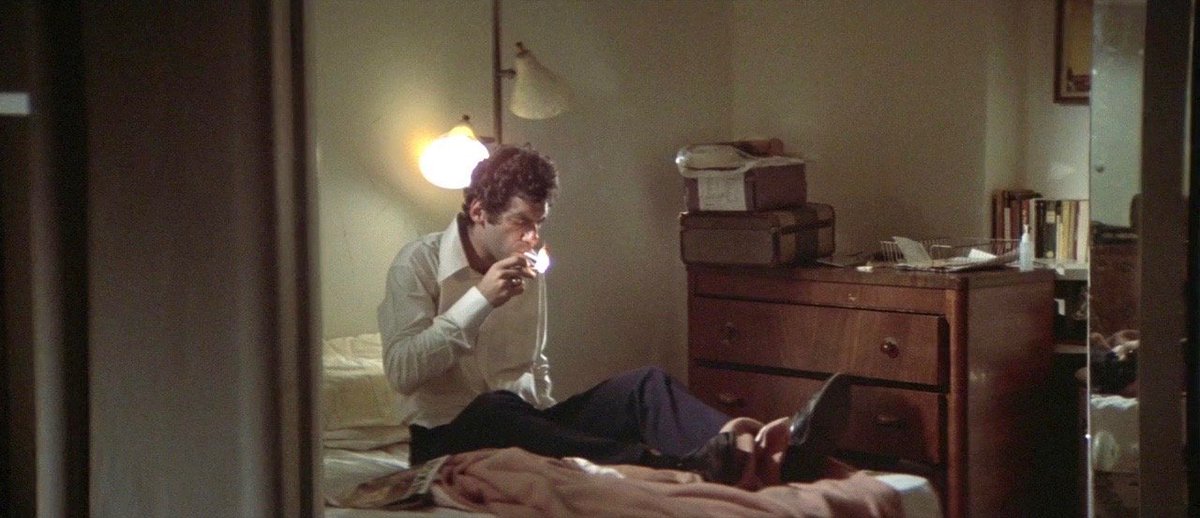 'All that talking to himself was not in the script. I was doing it as we made the picture. I said, “It’s okay with me” the very first day of shooting... He was a guy who lived alone. When he wakes up, he’s like Rip Van Winkle. He has nobody to talk to, so he talks to himself!'