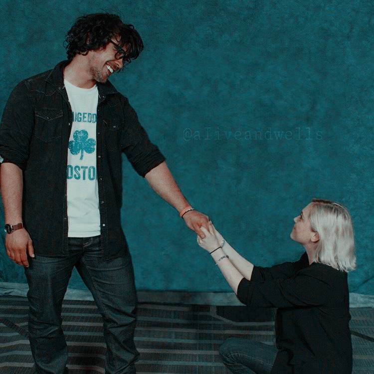 itfalconwinter's tweet image. “best decision” 
“fucking awesome, isn’t it?”
“I don’t really go out anymore. I’m an old married woman now.” 
 “I would take my wife.”
“My husband”
"don’t stop talking. It’s great."
"How good is she, by the way!?"
"well, I get to work with my wife"

SOULMATES AND BEST FRIENDS❤❤