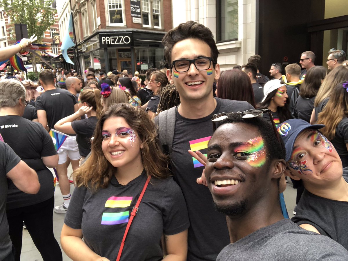 cesaredcl's tweet image. Today was a great day. At #Pride with @TwitterOpen.